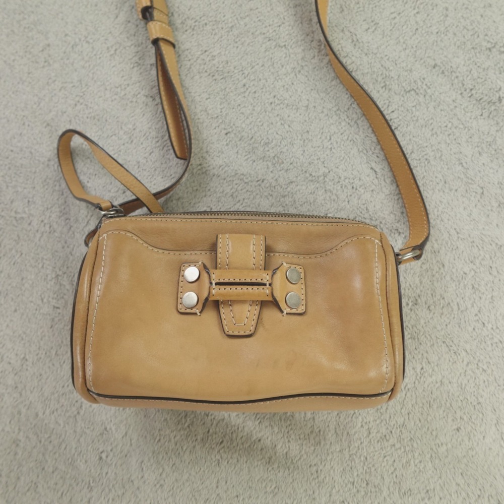 Frye Purse Leather Crossbody Mini‎ Nora Barrel